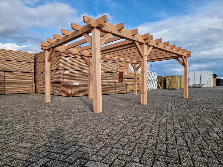 Douglas houten constructie 600x330 cm, Tuin en Terras, Tuinhuizen, Nieuw, Tuinhuis, Hout, 500 cm of meer, 200 tot 400 cm, Ophalen of Verzenden