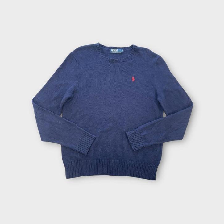 Ralph Lauren heren trui maat M, Kleding | Heren, Truien en Vesten, Gedragen, Maat 48/50 (M), Blauw, Ophalen of Verzenden