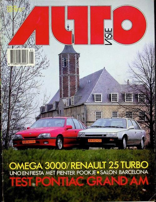 Autovisie - 1987 Nr. 10 - Pontiac, Opel, Renault, Saab, Boeken, Auto's | Folders en Tijdschriften, Gelezen, Algemeen, Ophalen of Verzenden