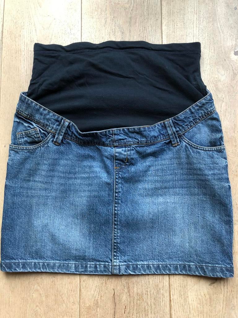 Zwangerschaps spijkerrokje, maat 40, Miss Etam, Kleding | Dames, Positiekleding, Maat 38/40 (M), Blauw, Rok, Ophalen of Verzenden