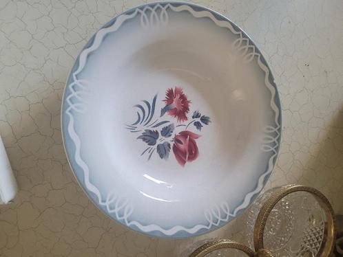 8 antieke pasta borden Digoin Sarreguemines p/st 3.95, Antiek en Kunst, Curiosa en Brocante, Ophalen of Verzenden