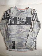 Vingino longsleeve legerprint 158/164, Gebruikt, Ophalen of Verzenden, Vingino, Shirt of Longsleeve