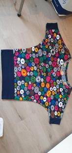 Blauw Truitje ( knopen print) Smashed Lemon ( M- L), Ophalen of Verzenden, Zo goed als nieuw