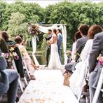 Trouwboog of backdrop te huur!, Ophalen, Gebruikt