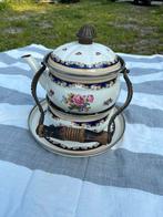 Fissler ASTA-theepot met theelichtje., Verzenden