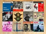 12 singles Modern Jazz Quartet, Brubeck, Davis, Blakey, Bop, Cd's en Dvd's, Overige formaten, 1940 tot 1960, Jazz, Gebruikt