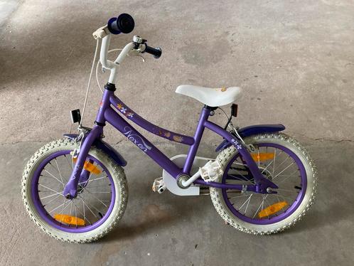 16inch Noxon meisjesfiets terugtrap- en handremmen, Fietsen en Brommers, Fietsen | Kinderfietsjes, Zo goed als nieuw, 16 tot 20 inch