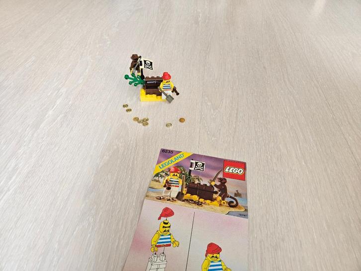 Lego Legoland 6235 Buried Treasure, Kinderen en Baby's, Speelgoed | Duplo en Lego, Gebruikt, Lego, Complete set, Ophalen of Verzenden
