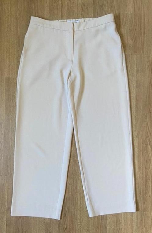 Samsoe Samsoe - mooie, soepele broek, Kleding | Dames, Broeken en Pantalons, Zo goed als nieuw, Maat 38/40 (M), Wit, Lang, Ophalen of Verzenden