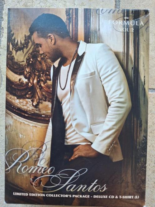 Romeo Santos Formula 2 deluxe edition (CD + T-shirt), Cd's en Dvd's, Cd's | Latin en Salsa, Nieuw in verpakking, Ophalen of Verzenden