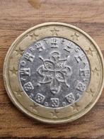 1 euro munt Portugal 2002 koninklijke zegel, Ophalen of Verzenden, Portugal, 1 euro