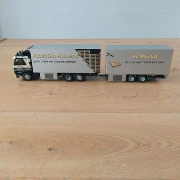 Tekno Scania 113 M Topline Plokker Pallets Someren  beschikbaar voor biedingen