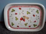 Aardbeien dienblad, fruit dienbladen landelijke stijl nieuw, Huis en Inrichting, Ophalen, Nieuw, Hout