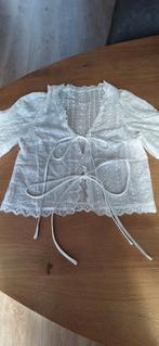 Wit kanten shirtje mt xs Nieuw, Ophalen of Verzenden, Nieuw, Maat 34 (XS) of kleiner, Wit