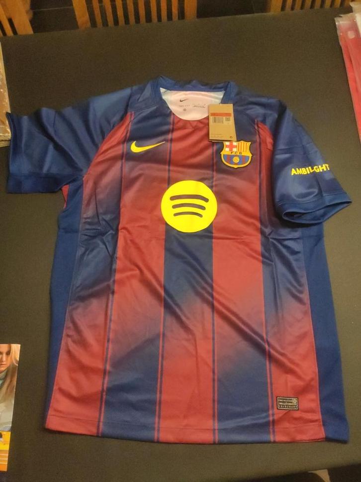 FC Barcelona thuisshirt 25-26 | Maat L, Sport en Fitness, Voetbal, Nieuw, Shirt, Ophalen of Verzenden