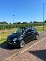 Fiat 500 CABRIO 0.8 C 2013 Zwart, Auto's, Zwart, Zwart, Handgeschakeld, Particulier