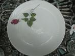 8 x Dinerbord Winterling Bavaria met roze / rode roos, Ophalen of Verzenden