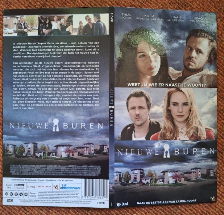 Nieuwe Buren - Seizoen 1, Cd's en Dvd's, Dvd's | Tv en Series, Zo goed als nieuw, Drama, Vanaf 12 jaar, Ophalen of Verzenden