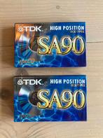 Cassettebandjes TDK SA 90, Ophalen of Verzenden, Nieuw in verpakking, Origineel