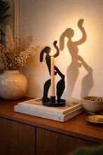 Vintage IKEA Häll kandelaar Anna Efverlund metaal jaren 90, 25 tot 50 cm, Zwart, Ophalen of Verzenden, Zo goed als nieuw