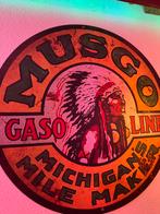 Musgo usa reclamebord. 70 cm, Verzamelen, Merken en Reclamevoorwerpen, Ophalen of Verzenden, Reclamebord