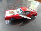Oude blikken auto Fire Chief 7237 made in Japan., Ophalen of Verzenden