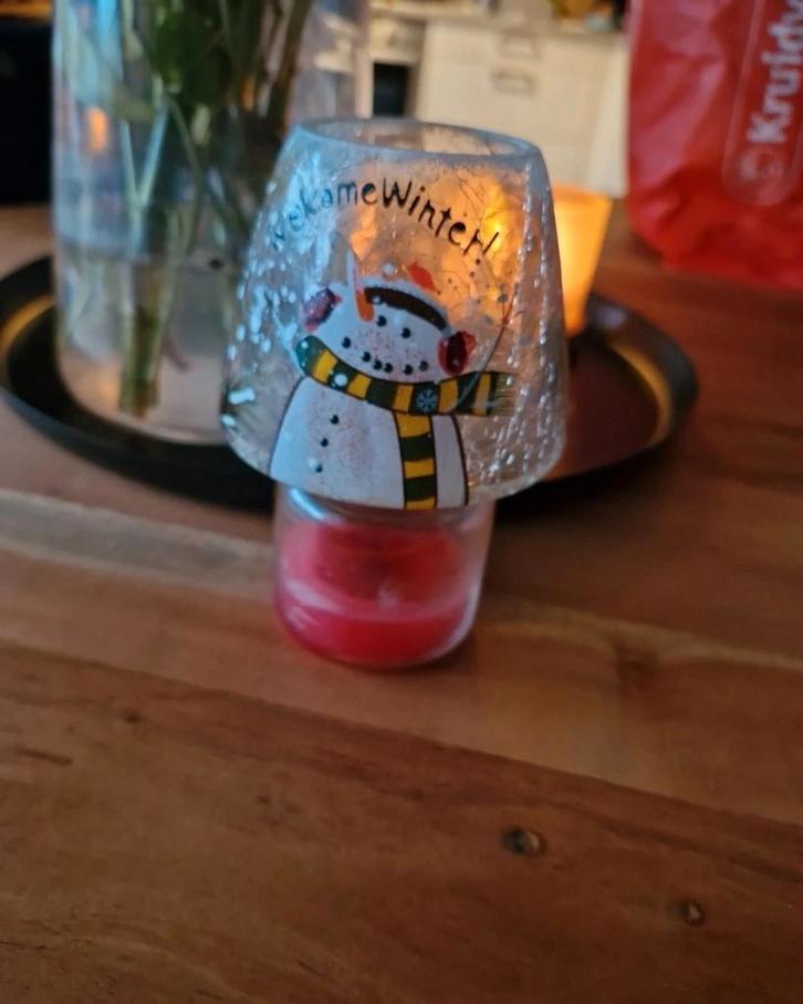 Yankee candle, Huis en Inrichting, Woonaccessoires | Kandelaars en Kaarsen, Gebruikt, Minder dan 25 cm, Overige materialen, Ophalen of Verzenden