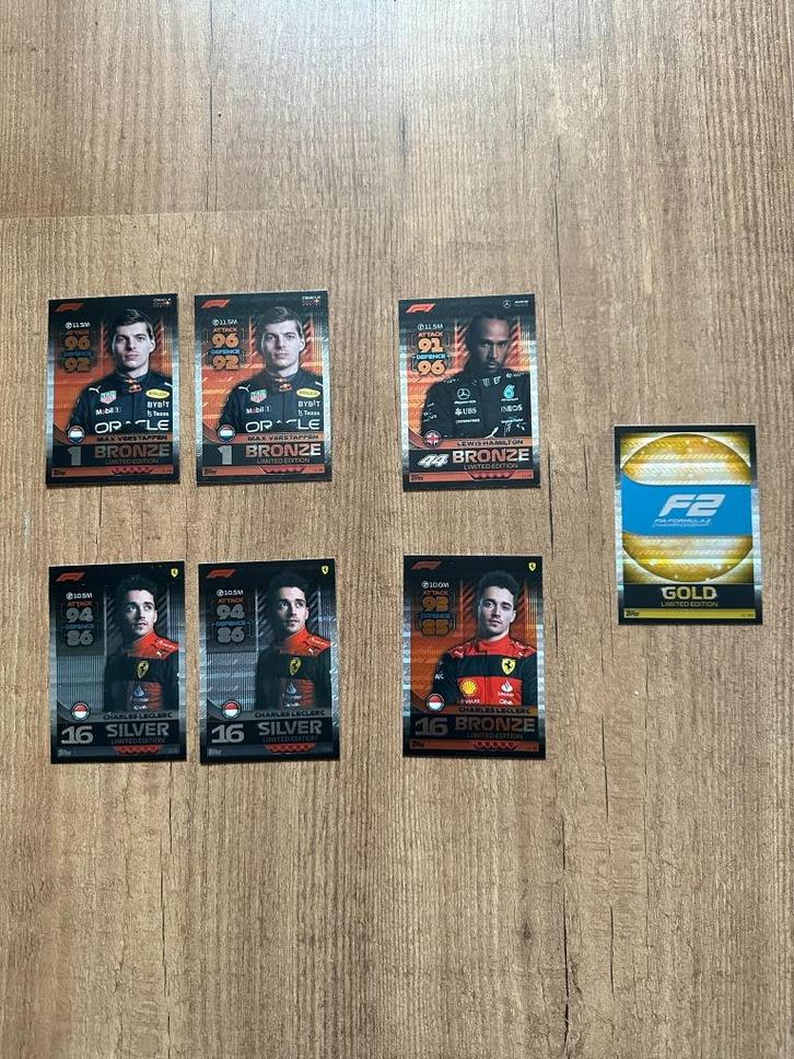 F1 Turbo Attax 2022 LE kaarten, Hobby en Vrije tijd, Verzamelkaartspellen | Overige, Zo goed als nieuw, Losse kaart, Ophalen of Verzenden