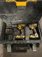 Dewalt Accu Schroefboormachine Set, Doe-het-zelf en Verbouw, Gereedschap | Boormachines, Ophalen of Verzenden, Gebruikt, Boor- en Schroefmachine