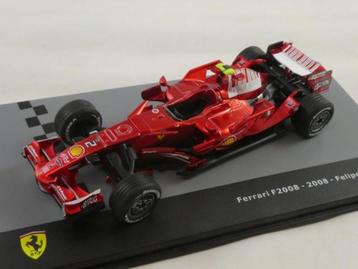39595: Ferrari F2008 - Felipe Massa - 2008 - Atlas 1:43 beschikbaar voor biedingen