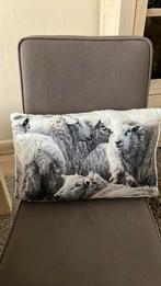Schapen leuk rug kussen, Ophalen of Verzenden, Zo goed als nieuw, Vierkant