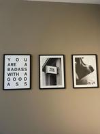 Desenio Posters met Lijsten - 30x40 cm, Ophalen, Zo goed als nieuw, Foto of Poster, Minder dan 50 cm