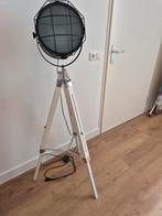 Te koop leuke vloerlamp in het model van schijnwerper., Huis en Inrichting, Lampen | Vloerlampen, Ophalen, Zo goed als nieuw