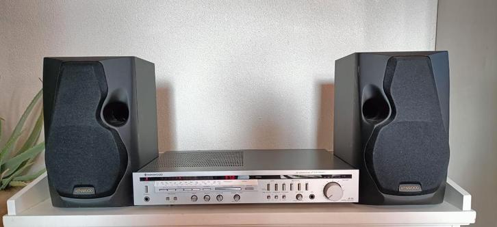 Kenwood KR -80l met Kenwood luidsprekers LS-F1, Audio, Tv en Foto, Versterkers en Receivers, Gebruikt, Stereo, Minder dan 60 watt