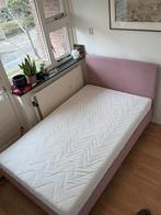 Boxspring twijfelaar roze, Ophalen, Gebruikt, Overige kleuren, Twijfelaar