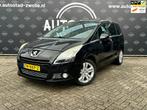 Peugeot 5008 1.6 THP GT 7p Automaat/cruise/Trekhaak/Apk/Pano, Euro 5, Stof, Zwart, 7 stoelen