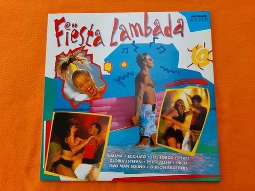 Fiësta Lambada (2LP 1990), Cd's en Dvd's, Vinyl | Verzamelalbums, Zo goed als nieuw, Latin en Salsa, 12 inch, Ophalen of Verzenden