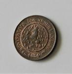 Nederland 1/2 cent 1884, Postzegels en Munten, Munten | Nederland, Overige waardes, Ophalen of Verzenden, Koning Willem III, Losse munt