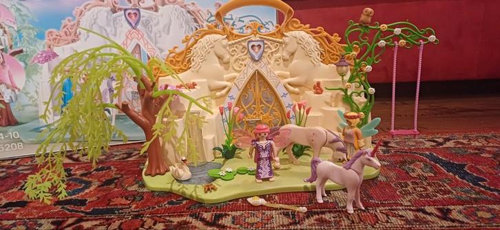 Playmobil Eenhoornkoffer 5208 inclusief doos, Kinderen en Baby's, Speelgoed | Playmobil, Gebruikt, Complete set, Ophalen of Verzenden