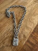 Guess ketting, Sieraden, Tassen en Uiterlijk, Kettingen, Ophalen of Verzenden, Zo goed als nieuw, Zilver