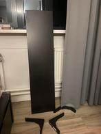 ZWARTE WANDPLANK IKEA - Plank met 3 Steunen, Huis en Inrichting, Woonaccessoires | Wandplanken en Boekenplanken, Ophalen, Zo goed als nieuw