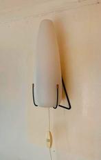 Vintage Philips Louis Kalff wandlamp, Huis en Inrichting, Ophalen of Verzenden, Gebruikt, Glas