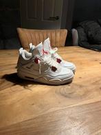 Jordan 4 metallic red, Kleding | Heren, Schoenen, Ophalen of Verzenden, Wit, Zo goed als nieuw, Jordan 4