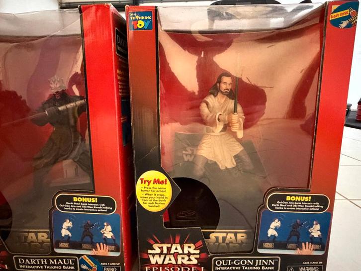 Star Wars episode I talking heads, Verzamelen, Star Wars, Gebruikt, Actiefiguurtje, Ophalen of Verzenden