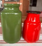 West Germany vazen, Ophalen, Zo goed als nieuw, Aardewerk of Porselein, Minder dan 50 cm