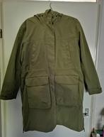 groene jas met capuchon mt 44 RAINTEX - C&A, Ophalen of Verzenden, Zo goed als nieuw, Maat 42/44 (L), Groen