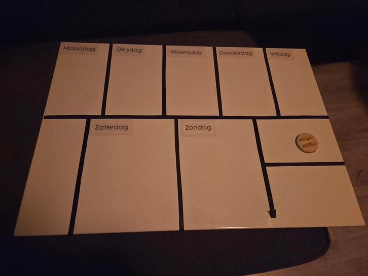 Weekplanner / whiteboard, Doe-het-zelf en Verbouw, Tegels, Wandtegels, Overige materialen, 60 cm of meer, Minder dan 20 cm, Minder dan 5 m²