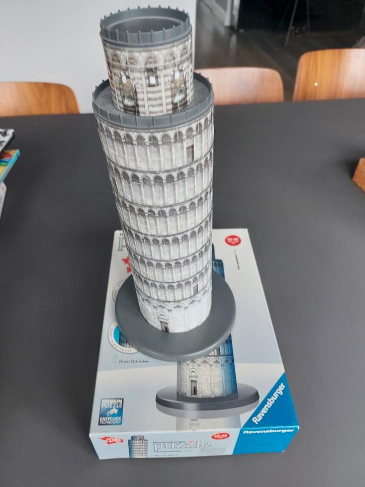 Ravensburger 3D puzzels, 5 stuks., Hobby en Vrije tijd, Denksport en Puzzels, Gebruikt, Rubik's of 3D-puzzel, Minder dan 500 stukjes