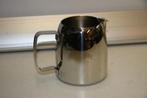 nespresso melk opschuimkan 10,5 cm hoog rvs design (167), Ophalen of Verzenden, Gebruikt