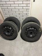Volkswagen 15 inch Continental winterbanden/velgen, Auto-onderdelen, Ophalen, Gebruikt, 15 inch, Velg(en)